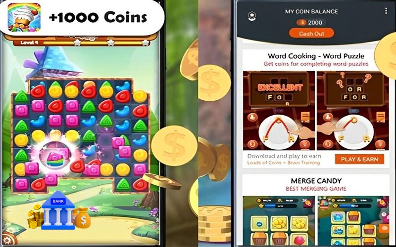 App chơi game kiếm tiền rút về MB Bank