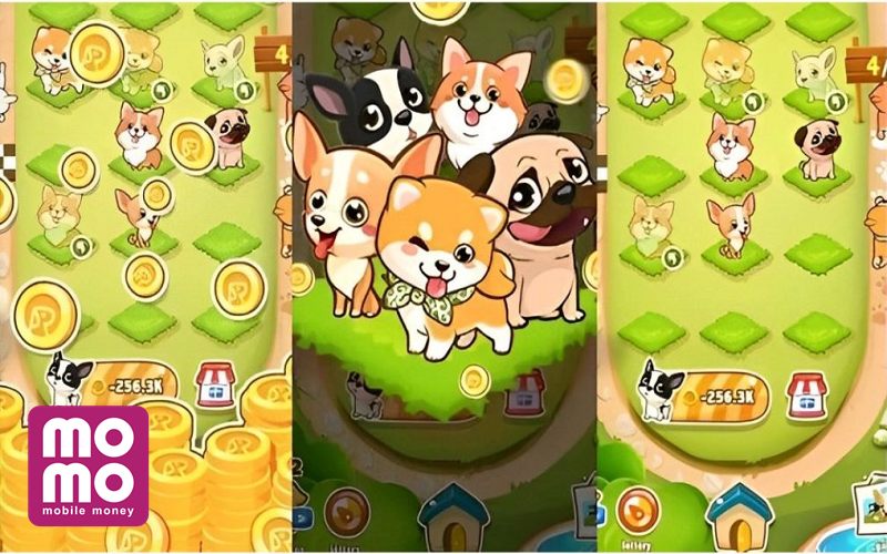 App chơi game kiếm tiền rút về Momo