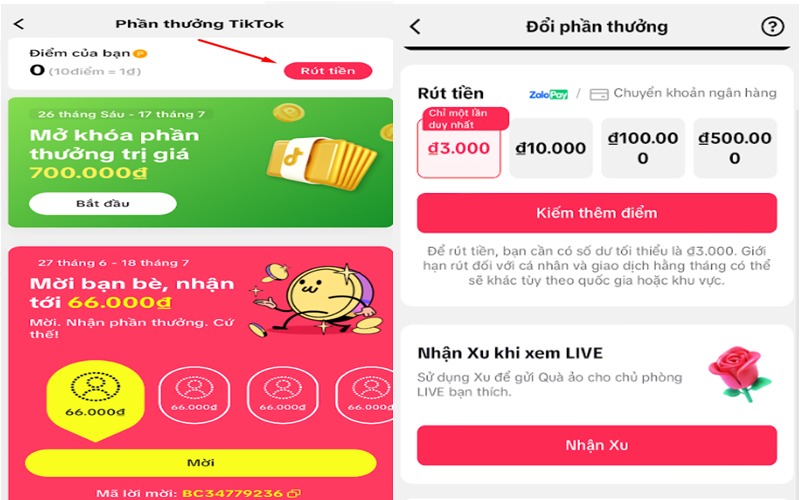 Các cách kiếm tiền trên Tiktok