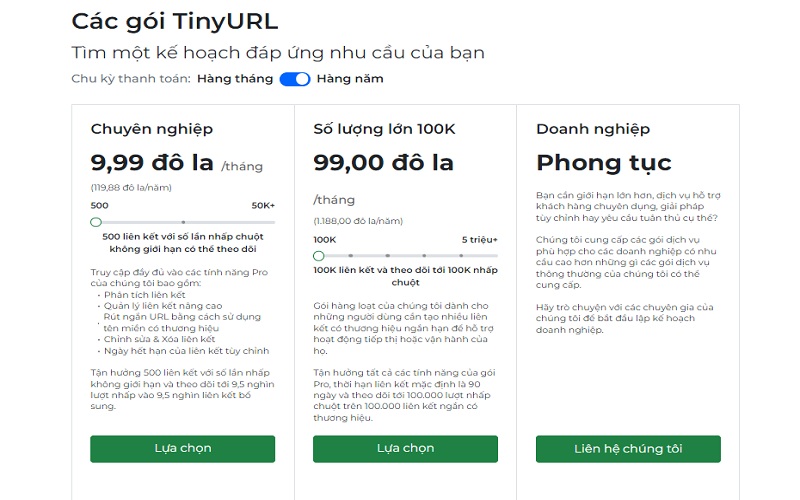 Cách rút gọn link kiếm tiền tinyurl